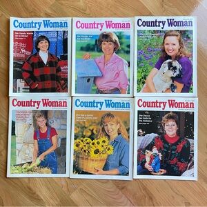 Vintage Country Woman 2001 Magazine Lot of 6 Full Year
